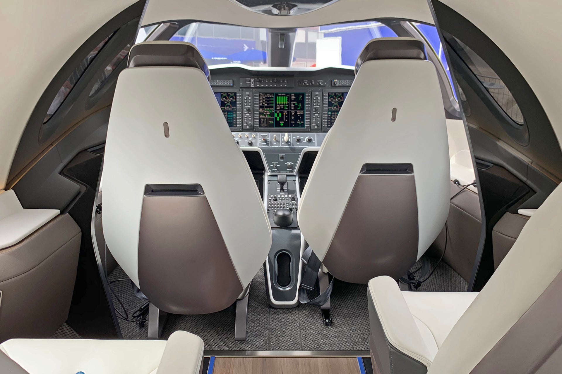 Cockpit interior detail